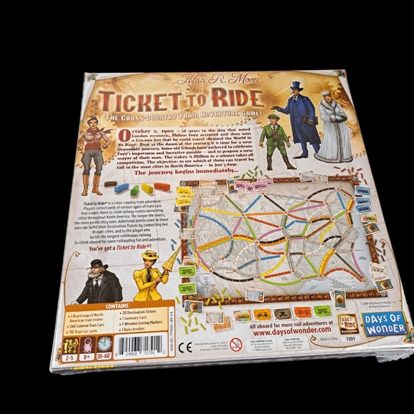 Ticket to Ride board game New - Picture 4 of 4